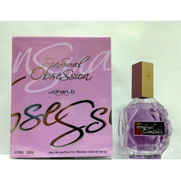 سنشول اوبيشون 100 مل من جوهان للنساء Johan B Sensual Obsession by Johan B for Women Eau de Parfum Spray 3.4 oz